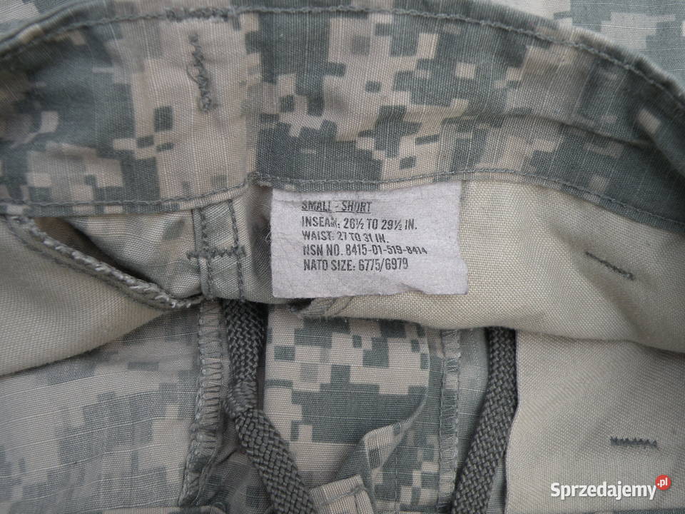 Spodnie ACU ucp small short ripstop 2 Wrocław