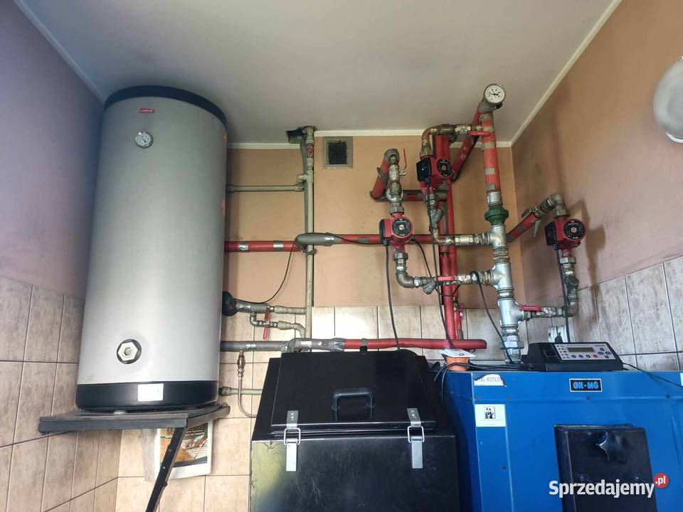 Kocioł grzewczy piec GRMG 27kW boiler pompy pomorskie Trąbki Wielkie sprzedam
