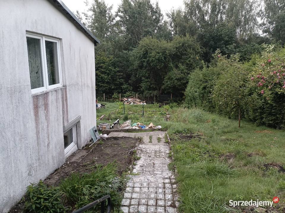 Działka rod z domem piętrowym Gdynia