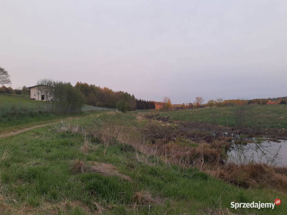 Działka budowana z dostępem do wody Łukta