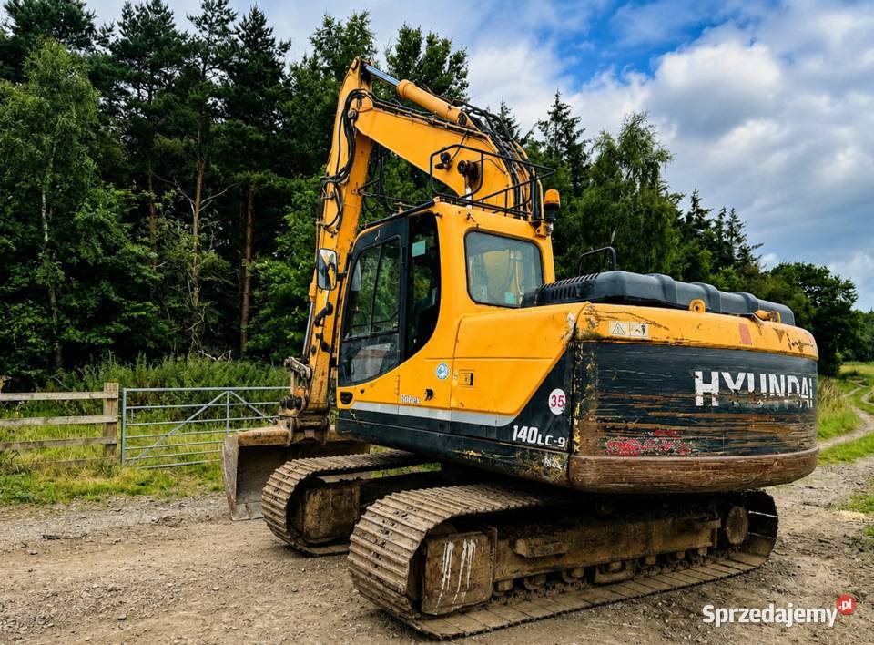 Koparka gąsienicowa Hyundai Robex 140 LC9 6633 Bełchatów