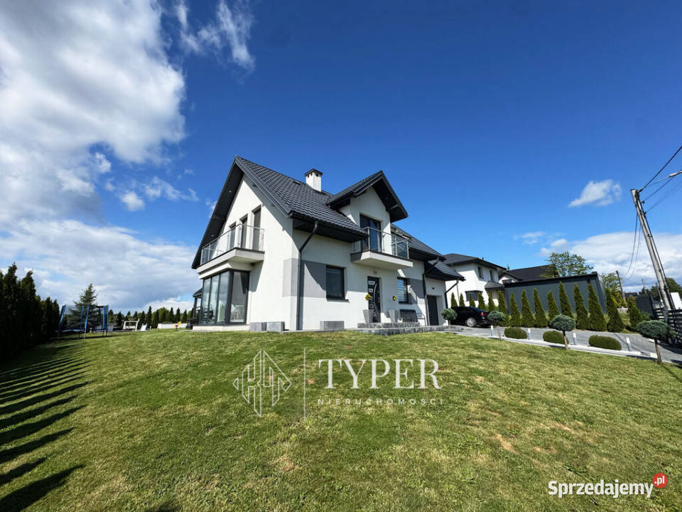 Nowoczesny dom Pawęzów 164 m2 energooszczędny