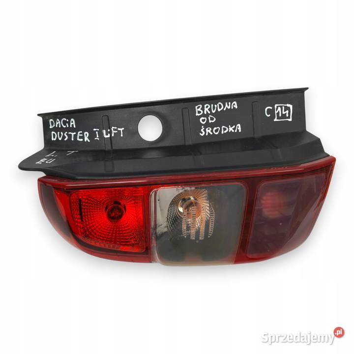 LAMPA LEWY TYŁ Dacia Duster I 20132019 lewa osobowe lubelskie
