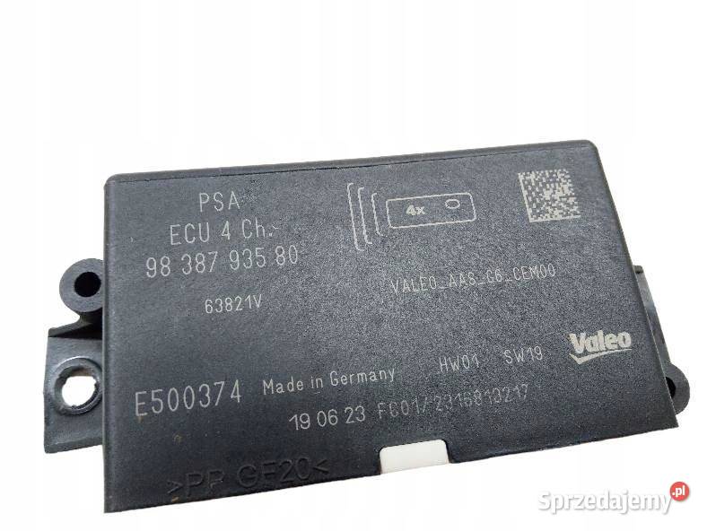 MODUŁ PDC PARKTRONIC 9838793580 Citroen C3 III