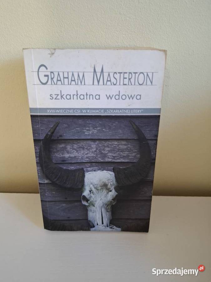 Szkarłatna wdowa Graham Masterton Kamienna Góra