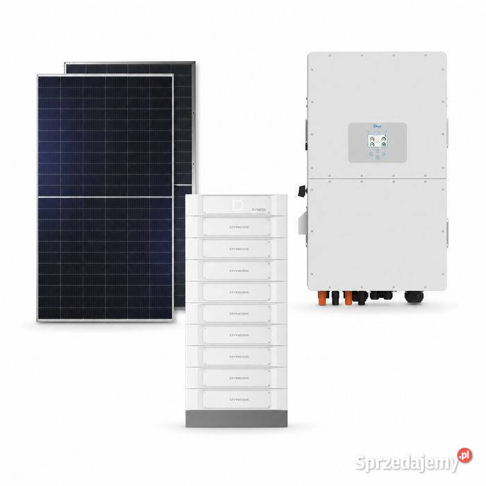 Zestaw fotowoltaiczny hybrydowy 60 kWp falownik