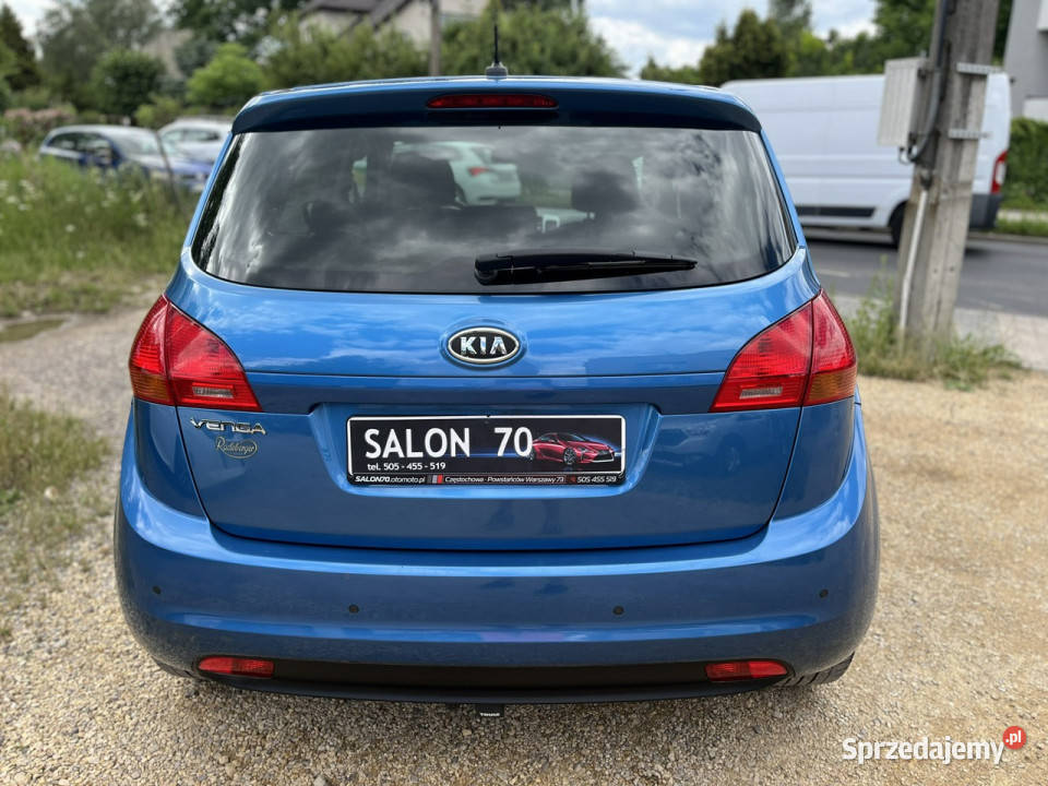 Kia Venga 14 1wł Klima Grzane fotele Alu 153000km Częstochowa sprzedam
