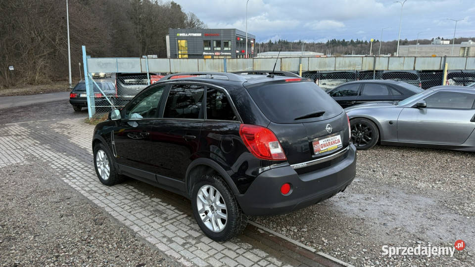 Opel Antara 22 cdti 163 skóry xenon Navi zadbany czarny Gdańsk