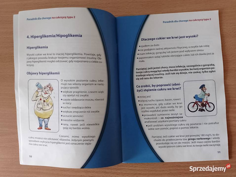 PORADNIK chorego na cukrzycę 2 książeczka wielkopolskie Poznań