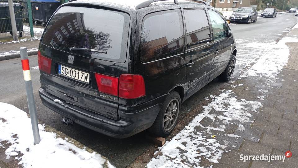 Sprzedam seat alhambra 19tdi do piatku Zarejestrowany w Polsce Alhambra śląskie