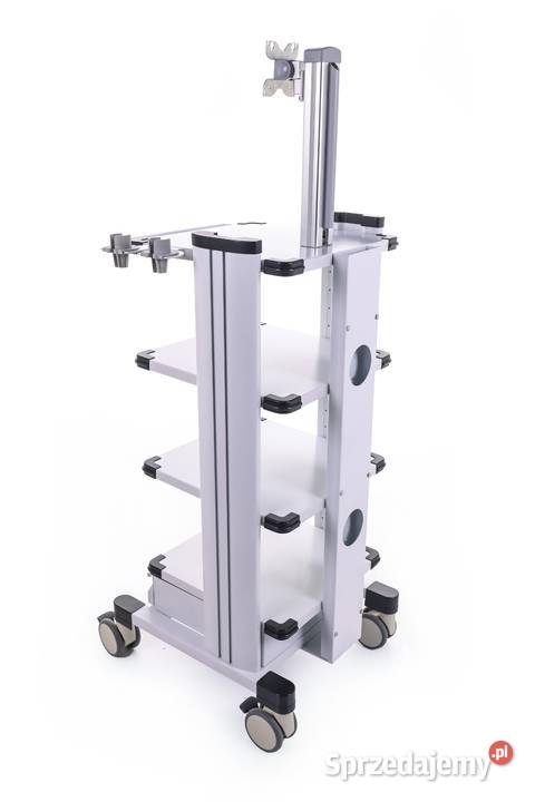 Wózek endoskopowy PRAISTECH Wyposażenie szpitali i gabinetów wielkopolskie