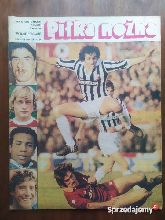 Piłka Nożna wydania specjalne 198384 łódzkie sprzedam