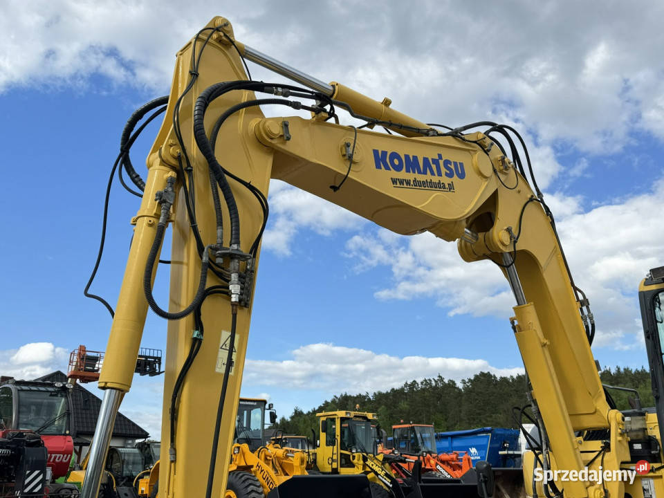 kołowa Komatsu PW 98 MR 8 Pług Podpory 10ton Koparki Widełki sprzedam