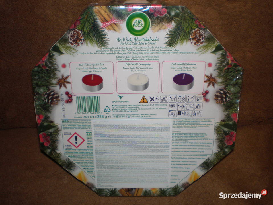 Kalendarz adwentowy świeczki zapachowenowe Piekary Śląskie