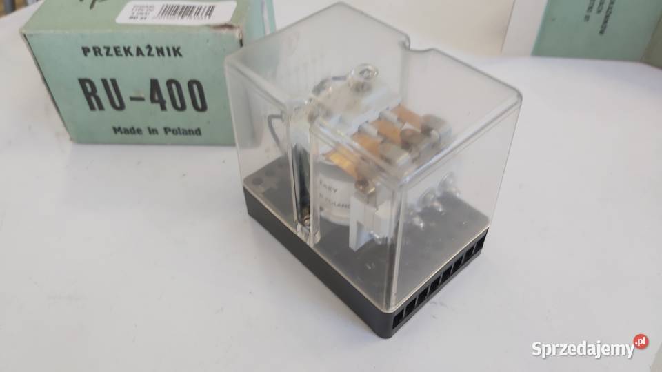 Przekaźnik RU400 110V DC 4 styki Wyszków