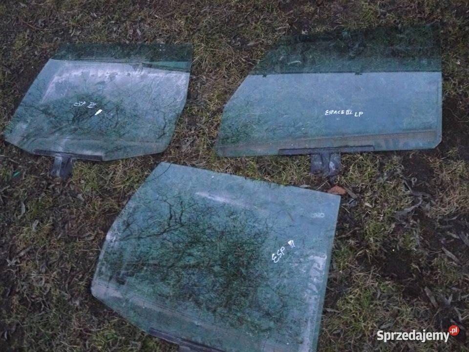 Szyba boczna drzwi tylna uchylana Renault Espace osobowe Kraków sprzedam