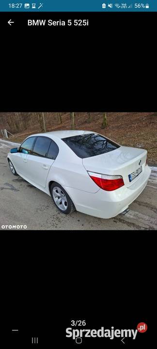 Bmw e60 30 218 biały małopolskie