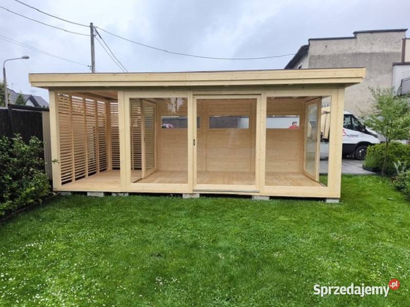 Altana 33 Nowoczesna 3x63 m Blacha Rynny Podłoga Parzymiechy