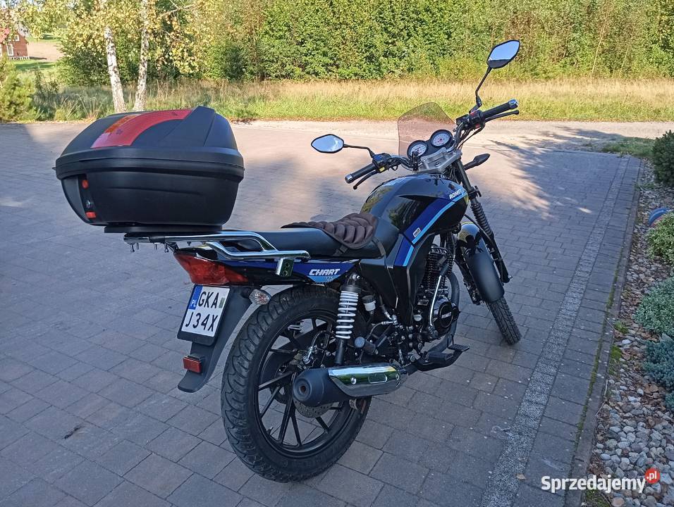 Romet CHART 125 2023 r zarejestrowany w Polsce sprzedam