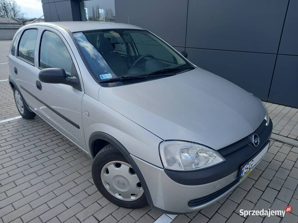 OPEL CORSA C 10 Ecotec Przebieg 78tkm Garażowany CD Gliwice