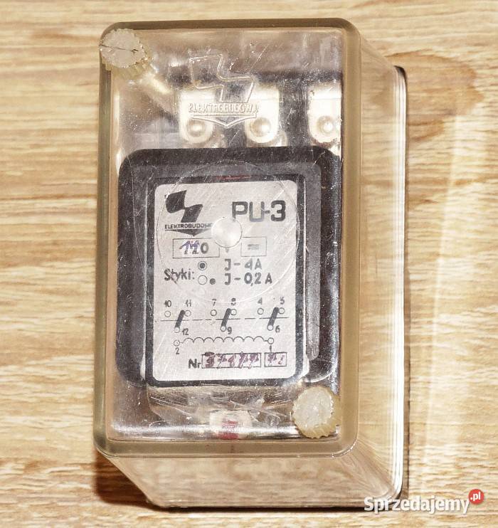 Przekaźnik PU3 ELEKTROBUDOWA 4 A 250 VAC cewka Gliwice sprzedam