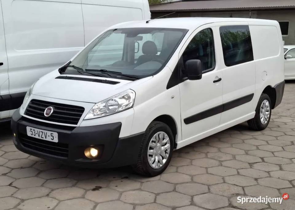 Fiat Scudo 2009 LONG DUBEL KABINA 5OSÓB KLIMA mazowieckie Radom