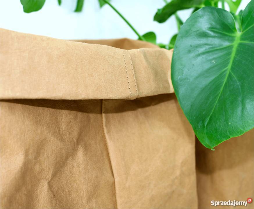 Ozdobne osłonki na kwiaty w doniczkach PAK camel Dekoracje i ozdoby