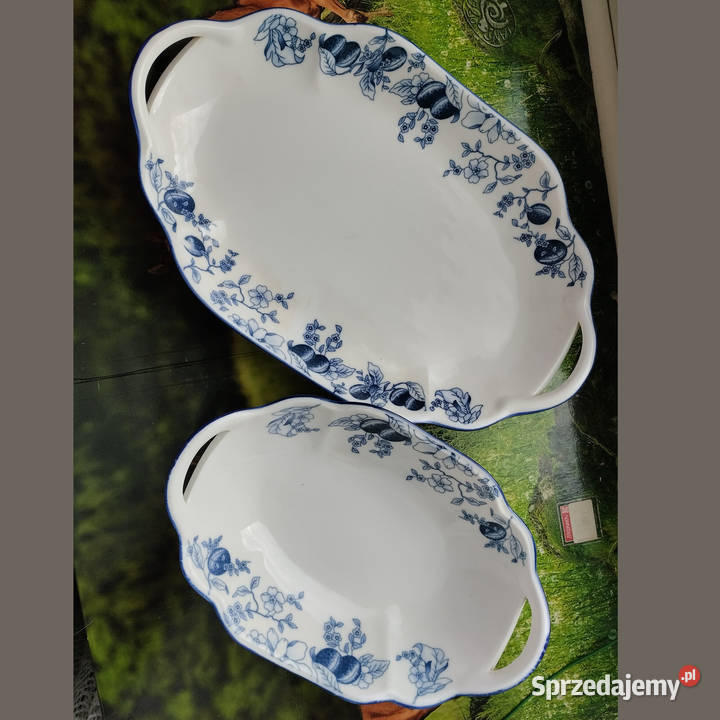 Talerze Półmiski do sałatek i wędlin Nowe