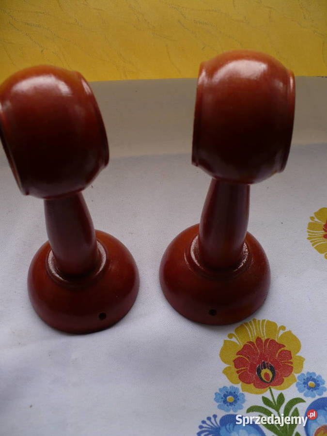 Wspornik Uchwyty do karniszy drewniane Pozostałe Puszczykowo