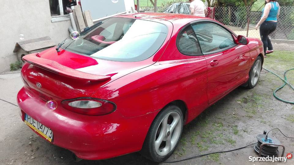 Hyundai Coupe RD1 czerwony Dębica