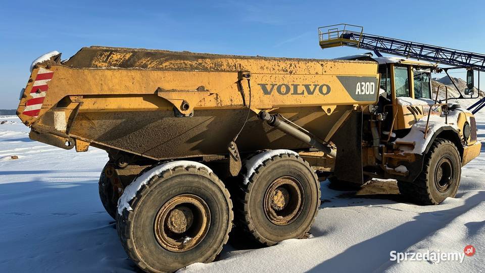 VOLVO A30D 6x6 2006 24 000 mth PODGRZEWANY KIPER Wąsewo