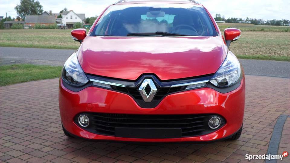 Renault Clio nieuszkodzony czerwony centralny zamek