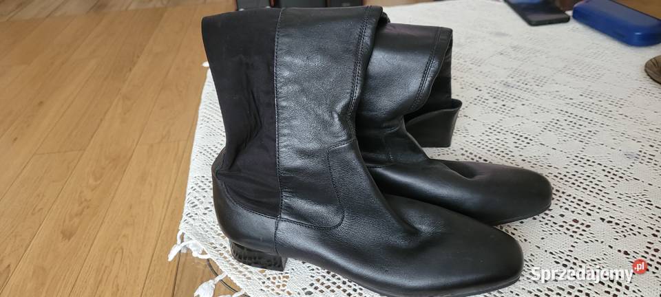 Kozaczki damskie czarne 39 inna Łomianki sprzedam