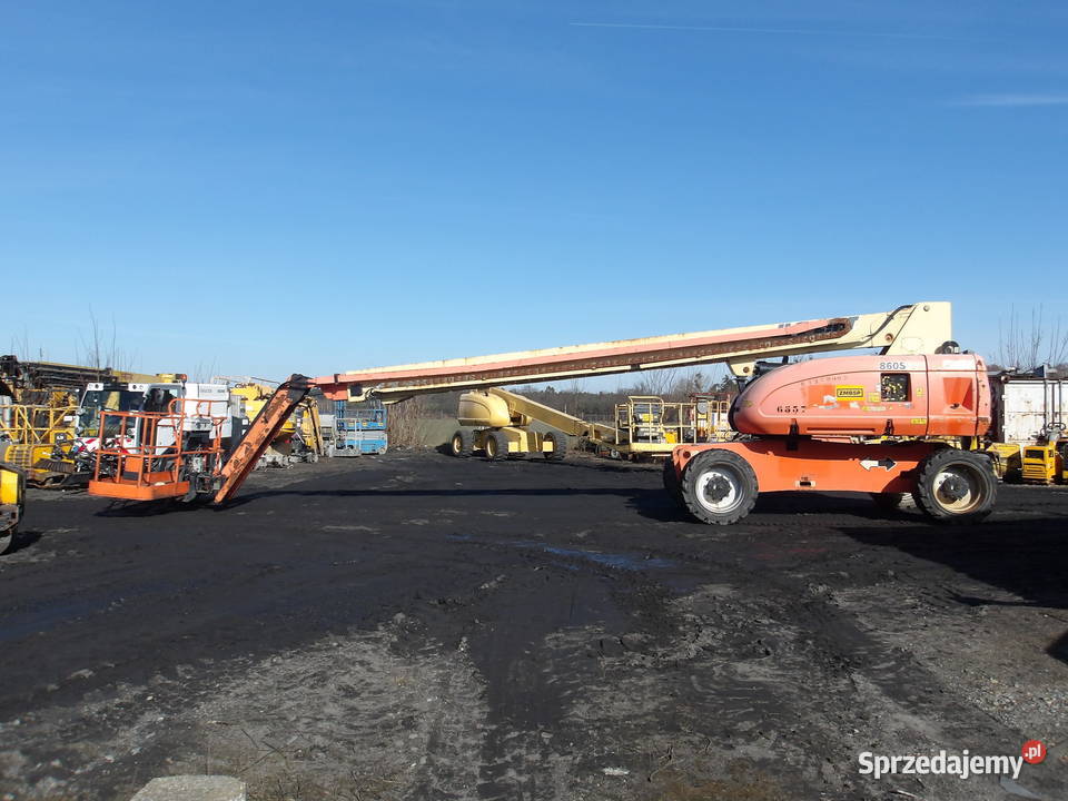 Podnośnik koszowy teleskopowy 28m 4x4 JLG 860SJ Pleszew