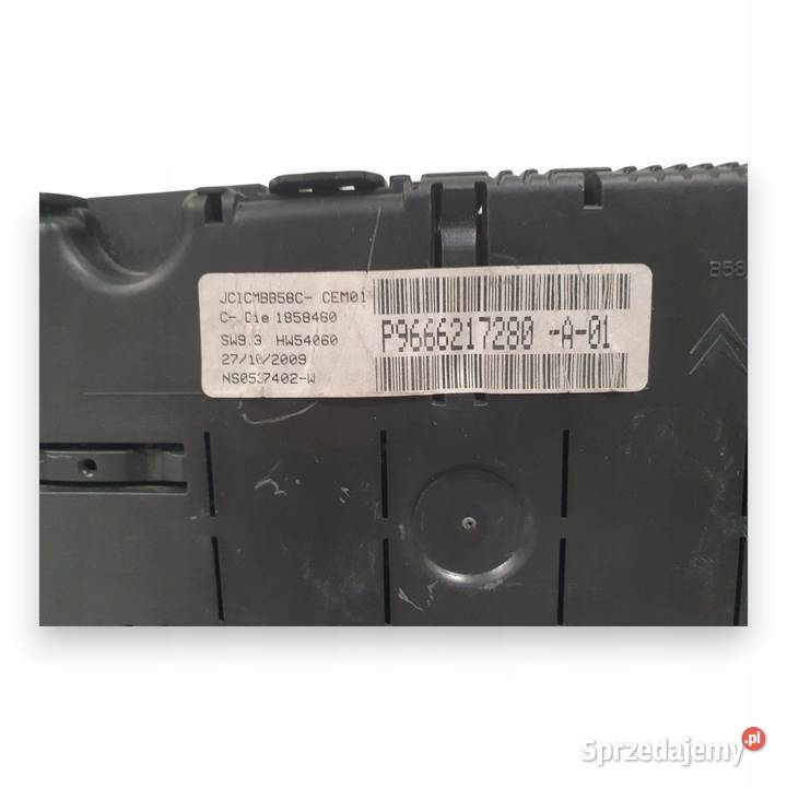 LICZNIK ZEGARY P9666217280A Citroen C4 Picasso Chełm sprzedam