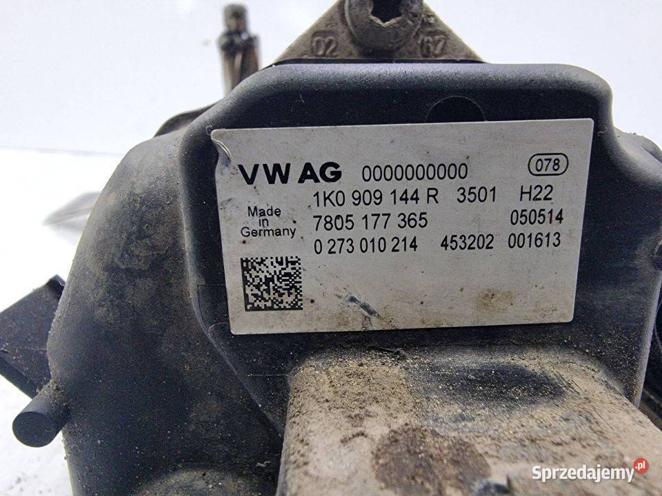 SILNIK MAGLOWNICY SKODA SUPERB II 1K0909144R kujawsko-pomorskie Lipno