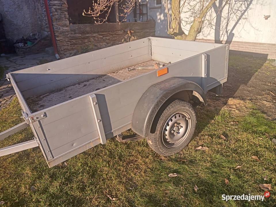 Przyczepka samochodowa SAM aluminium 1