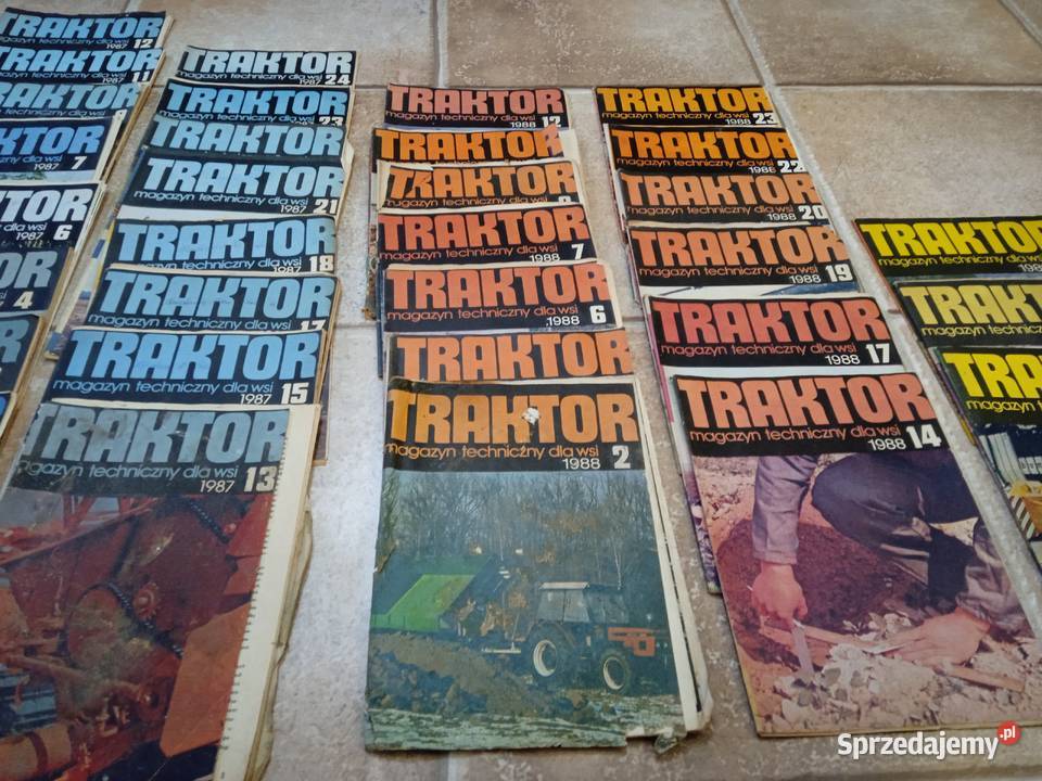 Czasopismo Traktor stare gazety poradniki Łódź