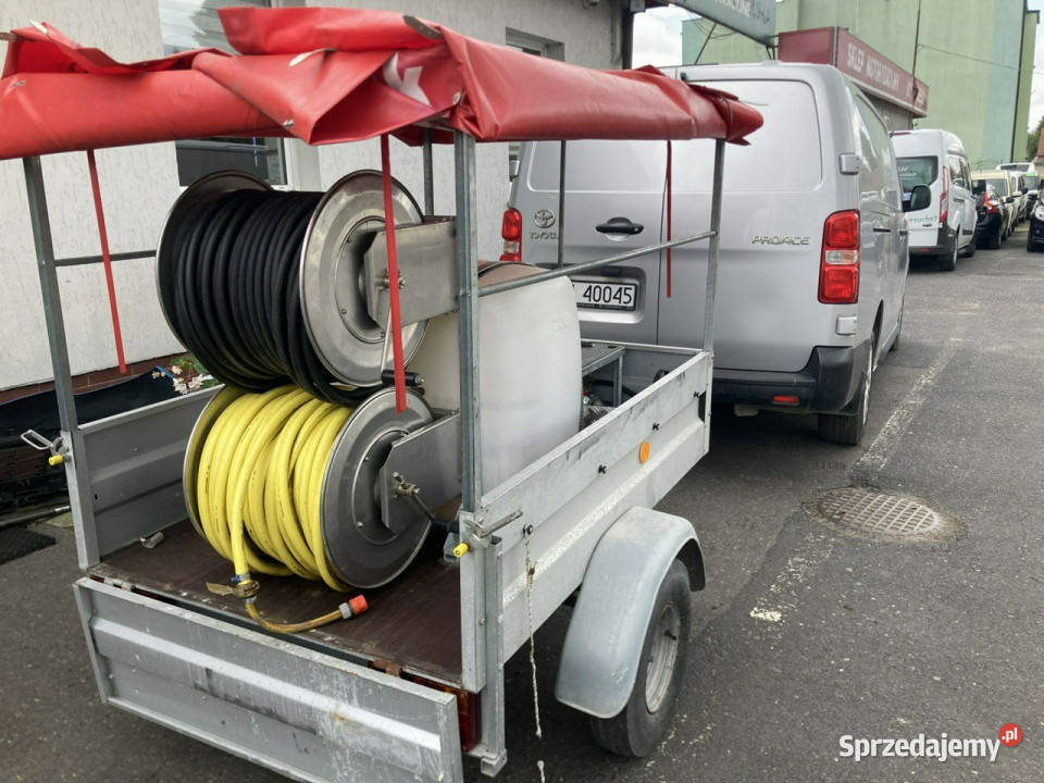 Scania inny wuko na przyczepce kanalizacja 2500km Motoryzacja Syców