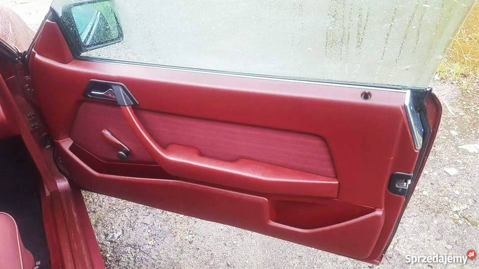 Mercedes c124 Coup 23 piękny unikatowe bordowe benzyna+LPG Poznań