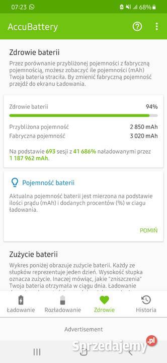 Samsung Galaxy A40 5FNDS 64GB pamięci 4GB RAM pomorskie