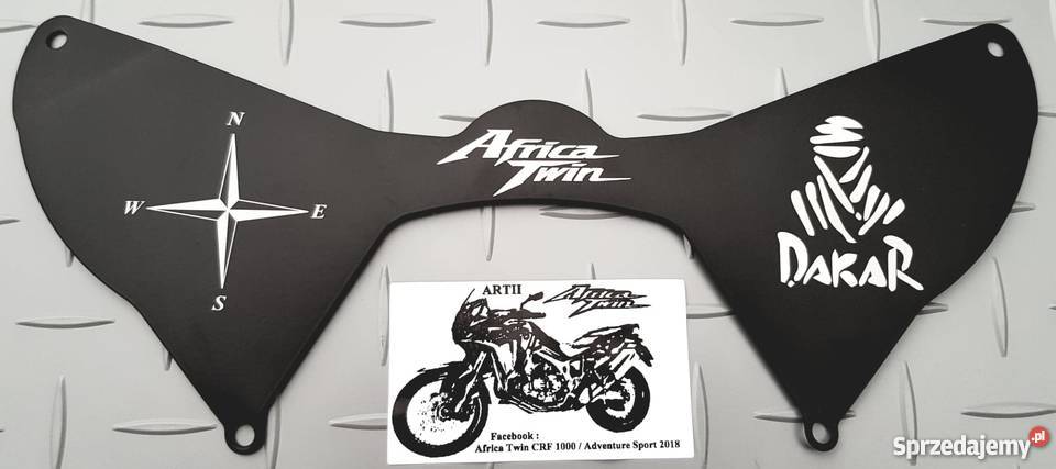 Forkshield NOT PLASTIC AfricaTwin Honda CRF podkarpackie Piątkowiec