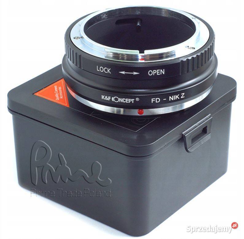 Adapter Canon FD na NIKONZ jakość ma znaczenie Akcesoria