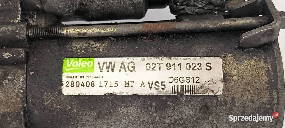 ROZRUSZNIK VOLKSWAGEN GOLF V Lipno