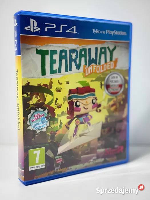 GRA TEARAWAY UNFOLDED NA 4 PLAYSTATION 4 POLSKA Śrem