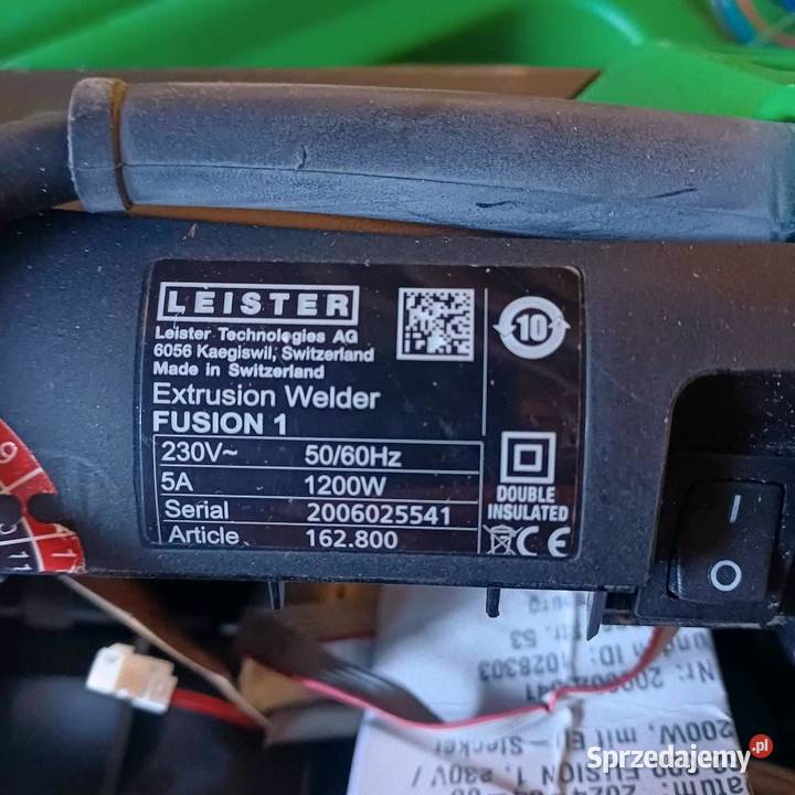Leister Fusion1 uszkodzony śląskie Jastrzębie-Zdrój