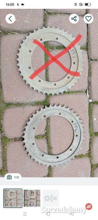 Zębatka WSK nowa PRL Ogrodzieniec