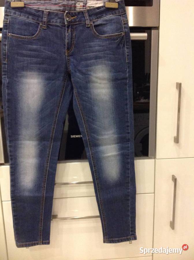 Spodnie Jeans Damskie REPORTER 27 Zamki j nowe niebieski lubuskie Nowa Sól