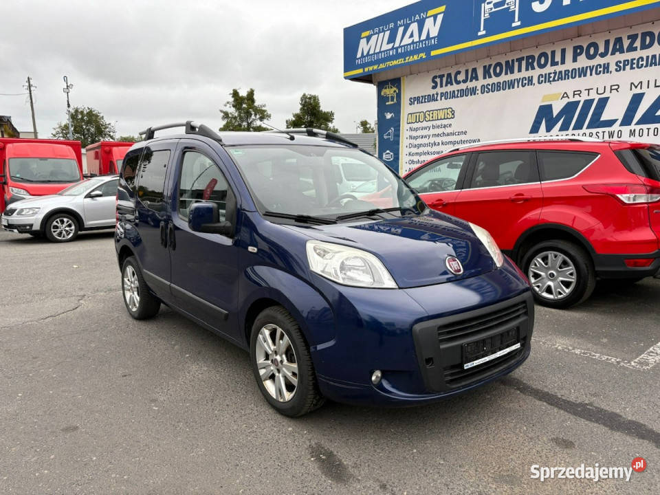 Fiat Qubo Fiat Qubo 1395 Klima 2013 niebieski dolnośląskie Syców