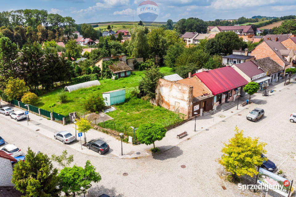 Narożna działka Nowy Rynek 9 Nowe Brzesko małopolskie sprzedam
